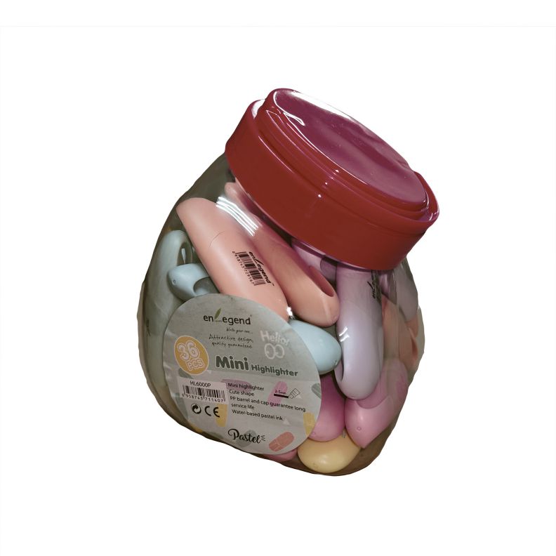 ΜΑΡΚΑΔΟΡΟΙ ΥΠΟΓΡΑΜ. ΜΙΝΙ PASTEL 6ΧΡΩΜΑΤΩΝ (ΣΥΣΚ- 36ΤΕΜ)