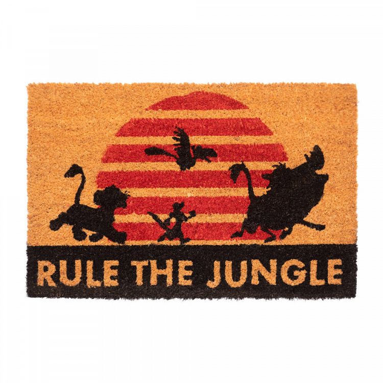Πατάκι Εισόδου DISNEY Ο ΒΑΣΙΛΙΑΣ ΤΩΝ ΛΙΟΝΤΑΡΙΩΝ Rule the Jungle