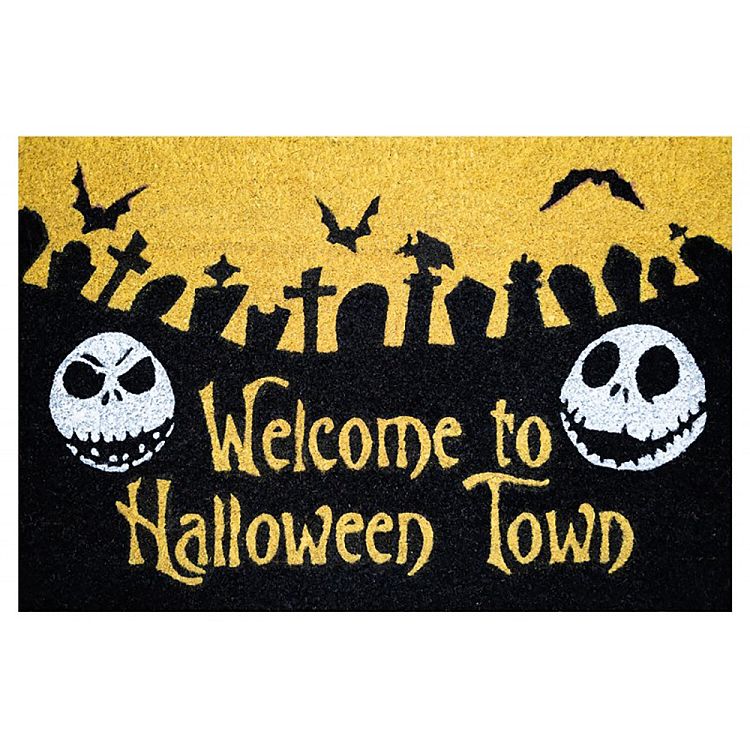 Πατάκι Εισόδου DISNEY The Nightmare Before Christmas Halloween Town