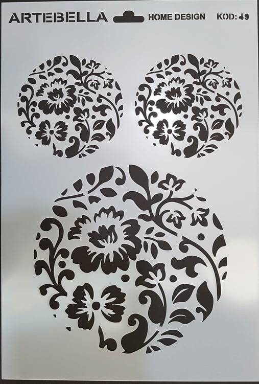 ΣΤΕΝΣΙΛ 35Χ50 HOME DESING STENCILS ARTEBELLA