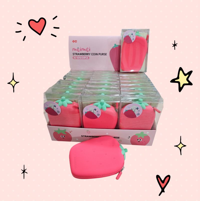 ΠΟΡΤΟΦΟΛΙ ΣΙΛΙΚΟΝΗΣ ΓΙΑ ΚΕΡΜΑΤΑ STRAWBERRY