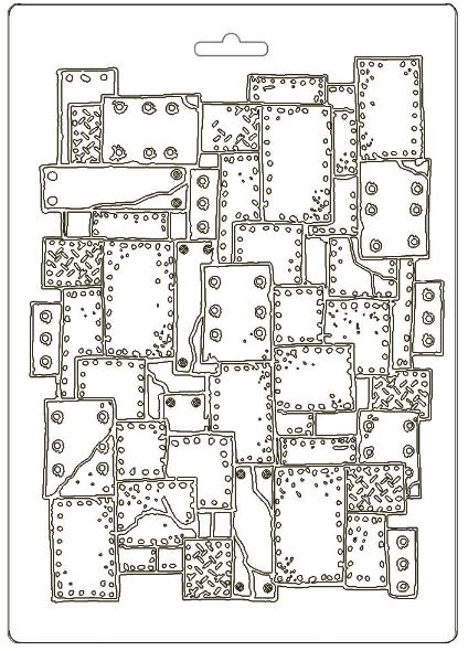 ΚΑΛΟΥΠΙ ΣΙΛΙΚΟΝΗΣ STAMPERIA Α5 - SEA WORLD PLAQUETTE