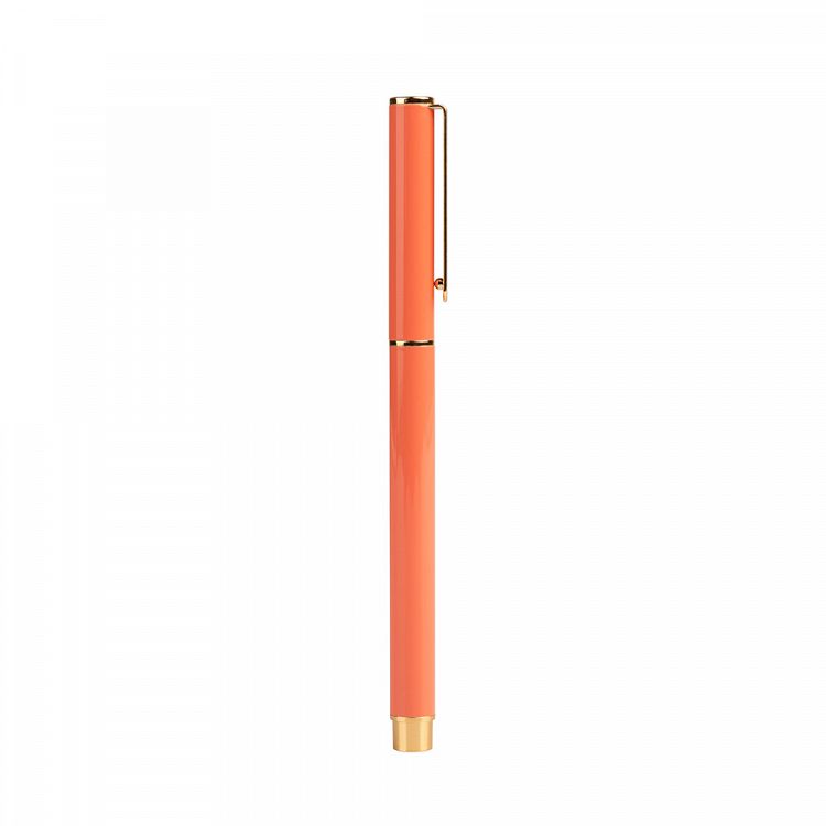 Στυλό 0,70mm KOKONOTE BASIC STUDIO Coral Spice Κοραλί με Επίχρυσες Λεπτομέρειες