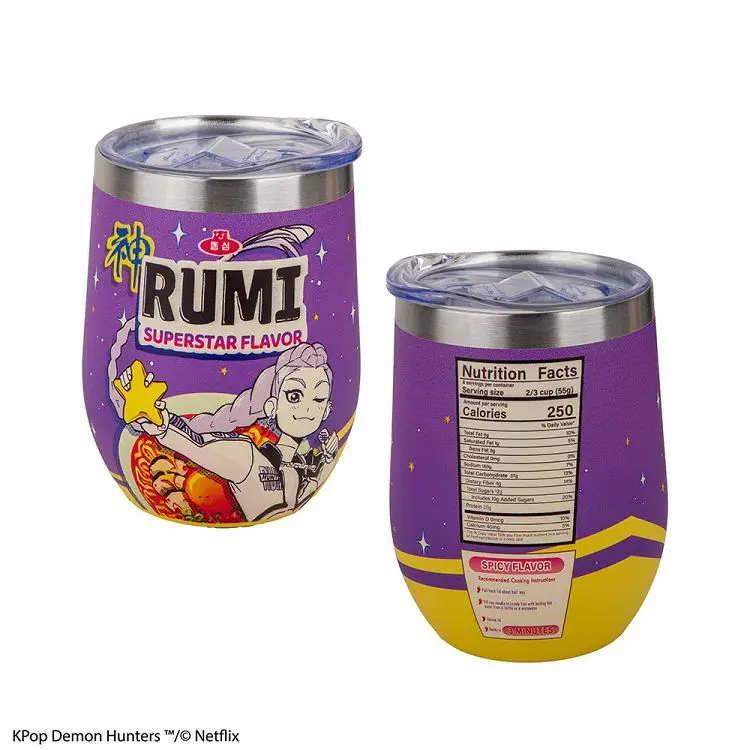 Μεταλλική Κούπα Ταξιδίου Θερμός 350ml K-POP DEMON HUNTERS Rumi Superstar Flavor