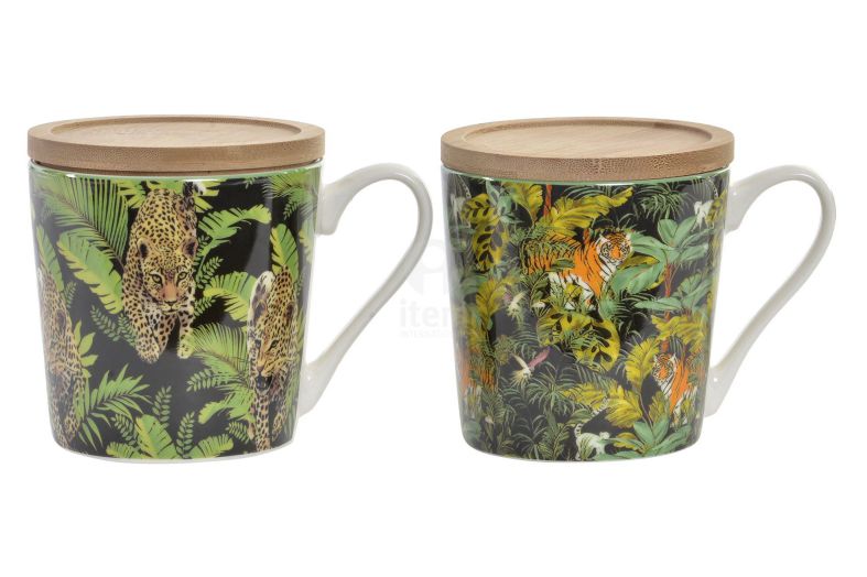 ΚΟΥΠΑ ΠΟΡΣΕΛΑΝΗ ΖΟΥΓΚΛΑ 13X9.7X10 400ML 2 ΣΧΕΔΙΑ