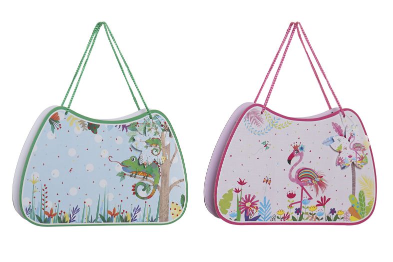 ΗΜΕΡΟΛΟΓΙΟ TROPICAL ΣΕ ΤΣΑΝΤΑΚΙ 27.5Χ4Χ18