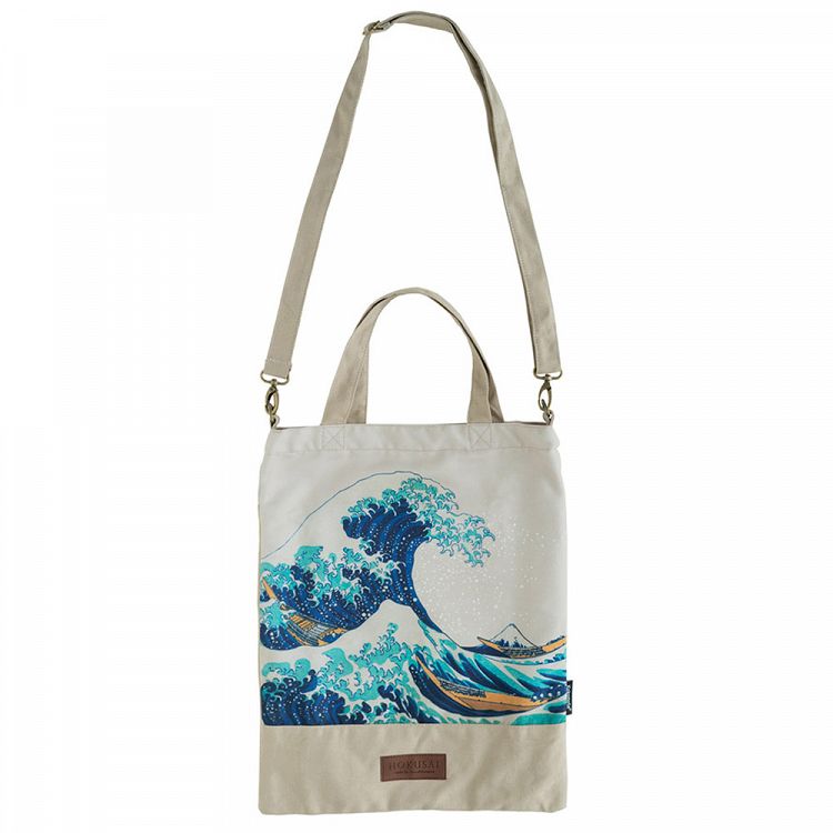 Premium Τσάντα Αγορών Οικολογική HOKUSAI The Great Wave Off Kanagawa by Kokonote