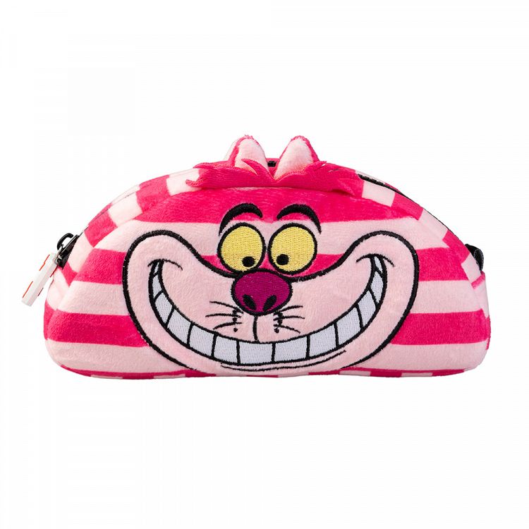Κασετίνα Λούτρινη Μισοφέγγαρο 20εκ DISNEY Alice in Wonderland Cheshire Cat