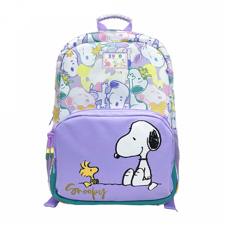 Τσάντα Πλάτης με θήκη για Τρόλεϋ 42εκ SNOOPY