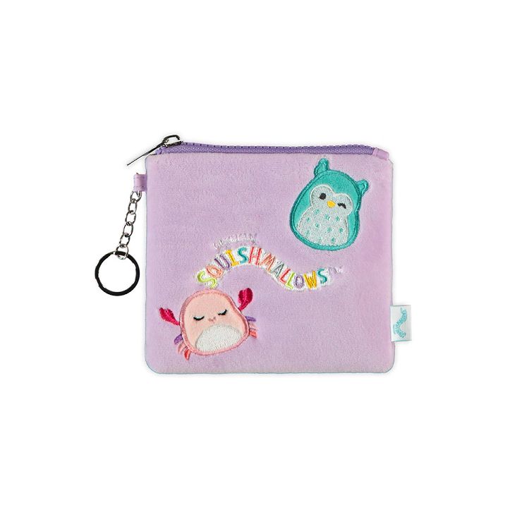 Λούτρινο Πορτοφόλι SQUISHMALLOWS Mixed Lilac