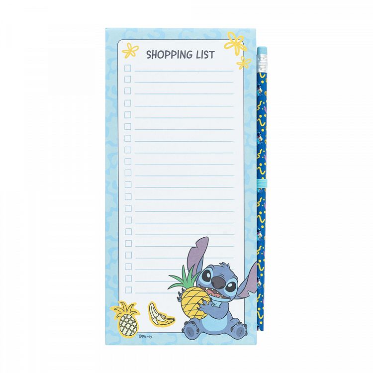 Μπλοκ Σημειώσεων 65φ με Μαγνήτη & Μολύβι DISNEY Stitch Tropical