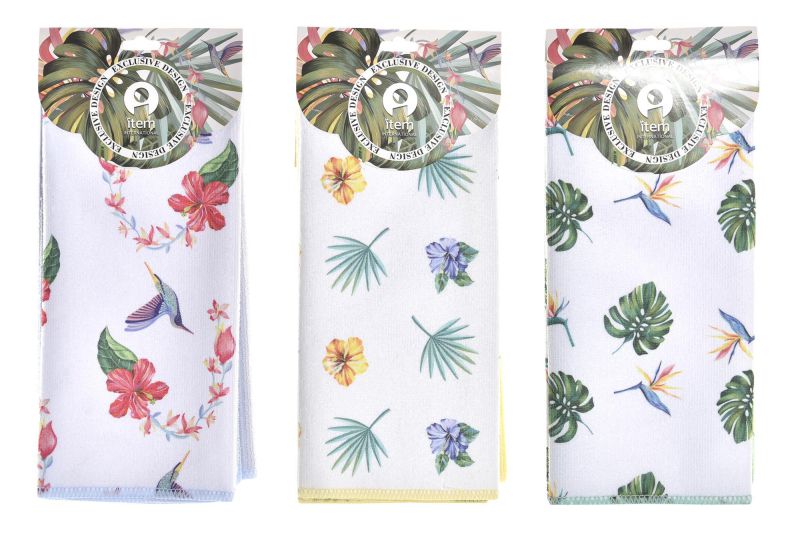 ΠΑΝΑΚΙΑ ΣΕΤ 2 MICROFIBER 40X60X0,5 220GR, TROPIC