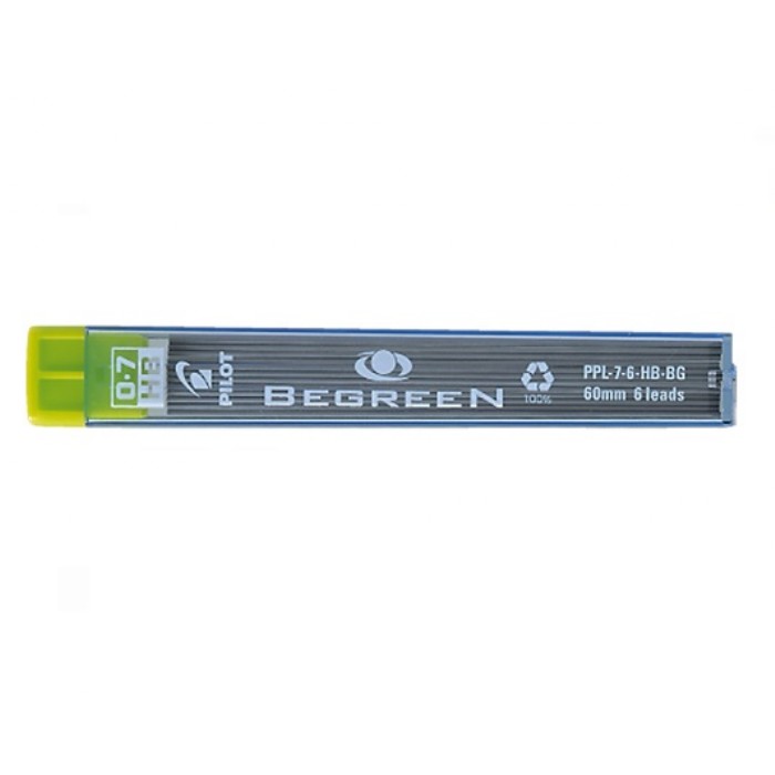 Pilot Begreen Μύτες Για Μηχανικό Μολύβι 0.7mm HB 12 Tεμ.