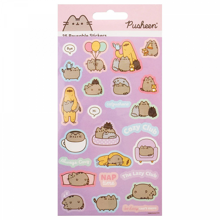 Επαναχρησιμοποιήσιμα Αυτοκόλλητα PUSHEEN