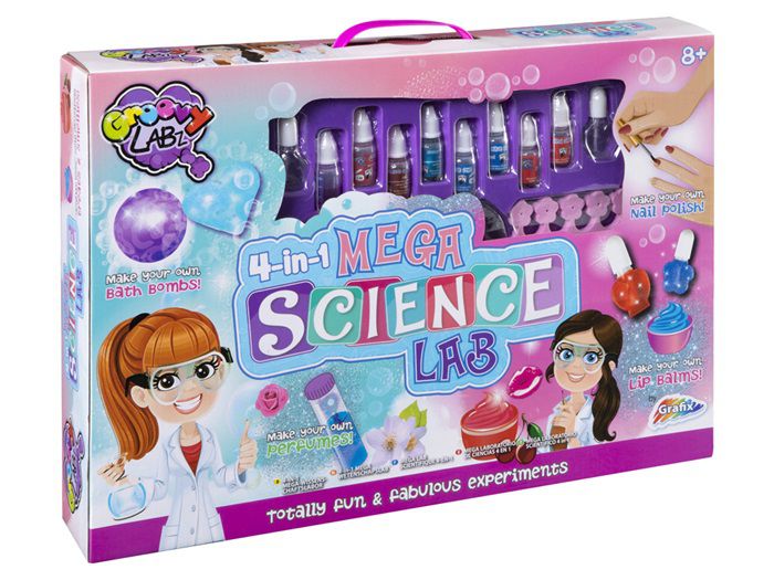 ΠΑΙΧΝΙΔΙ - 4 ΣΕ 1 ΕΡΓΑΣΤΗΡΙ ΕΠΙΣΤΗΜΗΣ ΓΙΑ ΚΟΡΙΤΣΙΑ