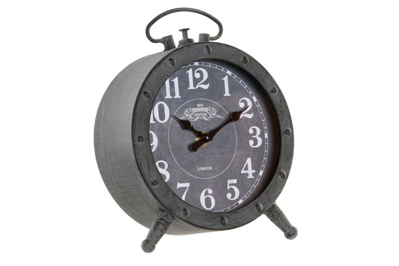 ΡΟΛΌΙ ΜΕΤΑΛΛΙΚΟ ΕΠΙΤΡΑΠΕΖΙΟ 16Χ7.5Χ20.5 AGED DARK GRAY