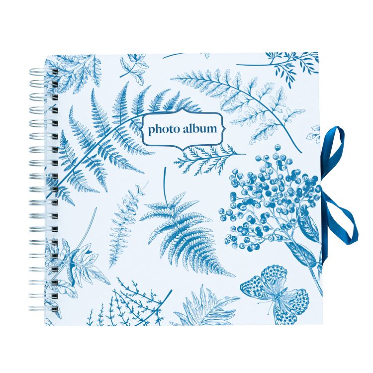 Φωτο-Άλμπουμ Scrapbook 25X25εκ 40 Φύλλα BLUE NATURE