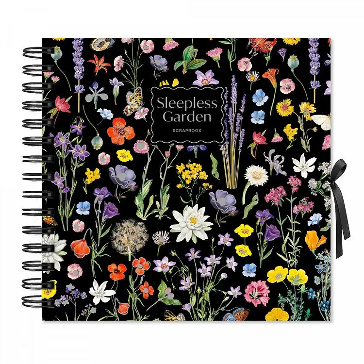 Φωτο-Άλμπουμ Scrapbook 25X25εκ 40 Φύλλα SLEEPLESS GARDEN