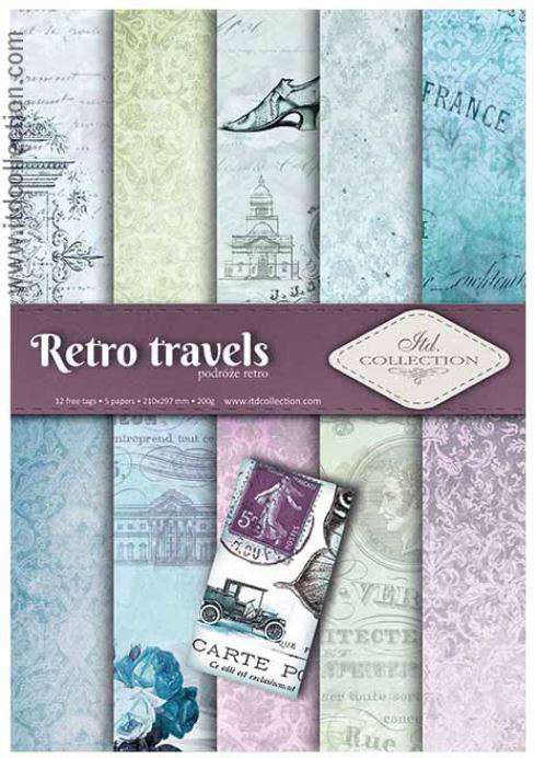 ΧΑΡΤΙ SCRAPBOOKING 5 ΧΑΡΤΙΑ ΔΙΠΛΗΣ& 1 ΦΥΛΛΟ ΜΕ ΕΤΙΚΕΤΕΣ 200g 210x297mm SCRAP007