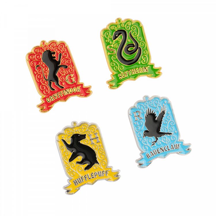Σετ 4 Κονκάρδες HARRY POTTER Hogwarts Houses
