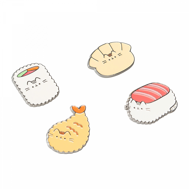 Σετ 4 Κονκάρδες PUSHEEN SUSHI ROLL