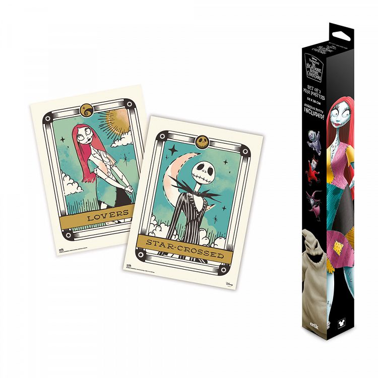 Σετ με 2 Μίνι-Αφίσες 38Χ52εκ DISNEY The Nightmare Before Christmas