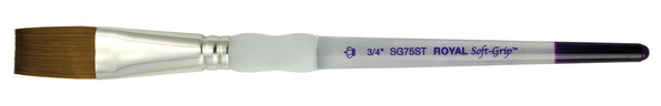 ΠΙΝΕΛΟ ΠΛΑΚΕ Νο 3/4" SOFTGRIP ΑΚΡΥΛΙΚΟ-ΛΑΔΙ-ΑΚΟΥΑΡΕΛΑ SG75ST-3/4"