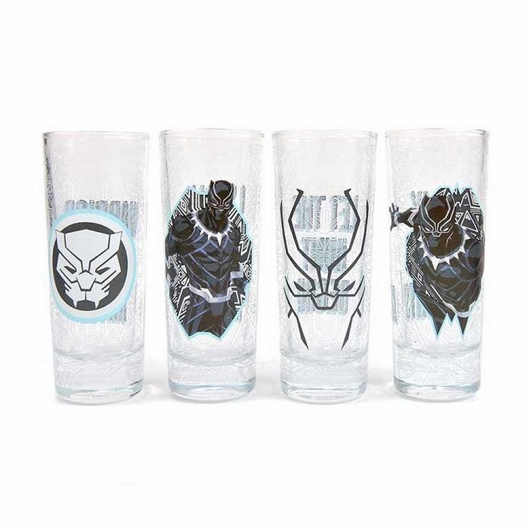 Σετ 4 Σφηνοπότηρα 100ml MARVEL Black Panther