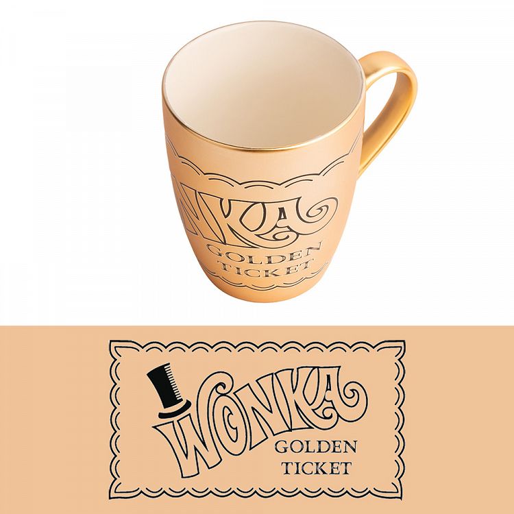 Κούπα 350ml WILLY WONKA Golden Ticket