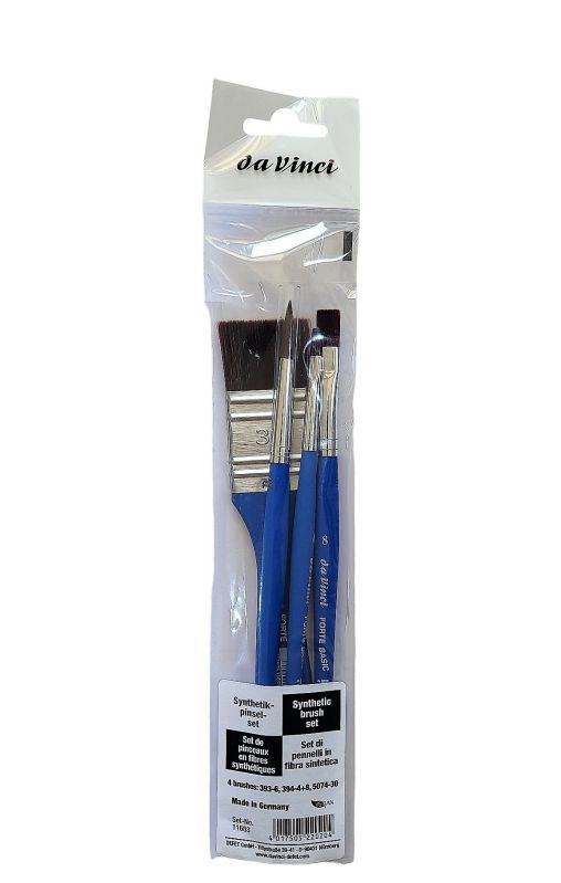 ΣΕΤ ΠΙΝΕΛΑ DA VINCI FORTE BASIC 4TEM, 393-6, 394-4, 5074-30