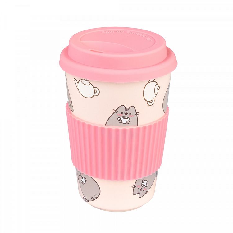 Κεραμική Κούπα Ταξιδιού 400ml με Καπάκι PUSHEEN Moments Collection