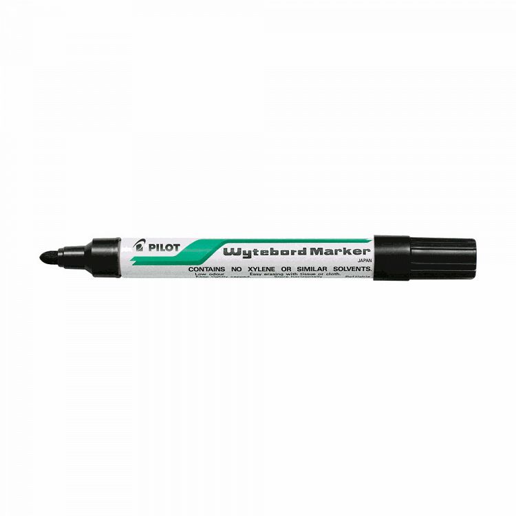 Μαρκαδόρος Ασπροπίνακα PILOT WYTEBORD Μαύρο Medium, σε Κουτί 12τμχ