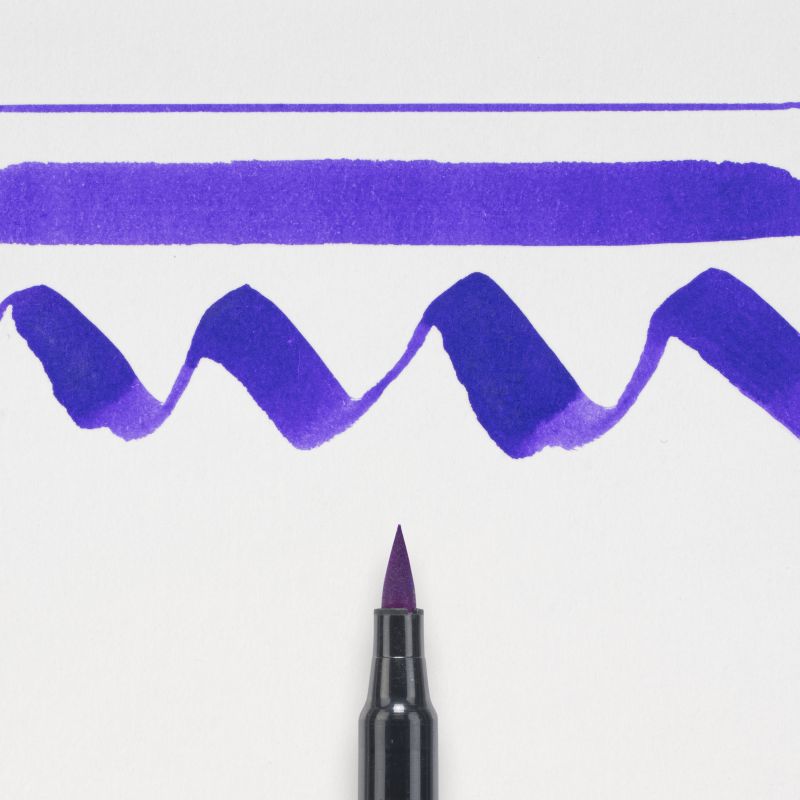 ΜΑΡΚΑΔΟΡΟΣ BRUSH PEN LIGHT PURPLE SAKURA KOI COLOUR