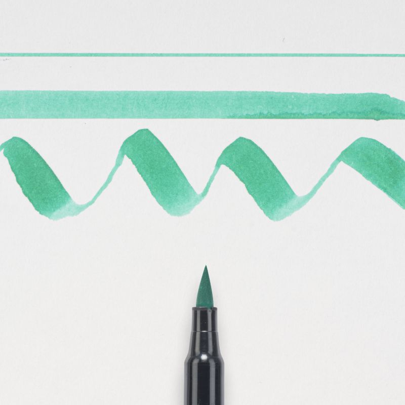 ΜΑΡΚΑΔΟΡΟΣ BRUSH PEN BLUE GREEN LIGHT SAKURA KOI COLOUR