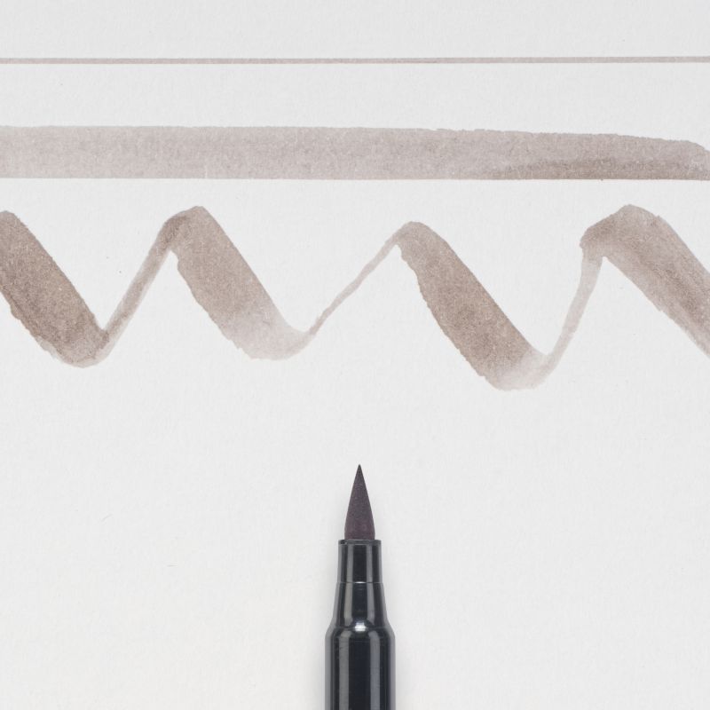 ΜΑΡΚΑΔΟΡΟΣ BRUSH PEN WARM GRAY SAKURA KOI COLOUR