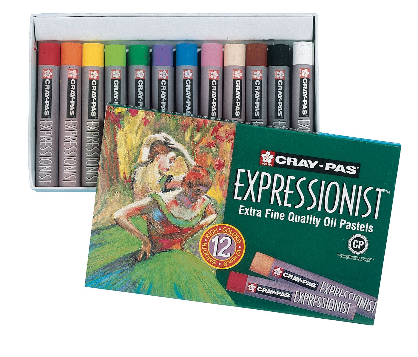 ΛΑΔΟΠΑΣΤΕΛ EXPRESSIONIST CRAY-PAS 10mm ΣΕΤ 12ΤΕΜ