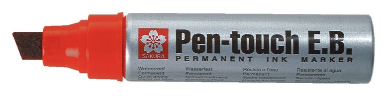PEN-TOUCH EXTRA BROAD RED