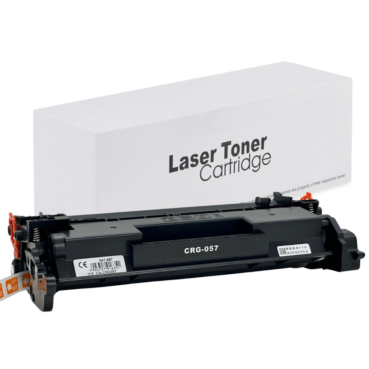 Συμβατό Toner Canon 057H 10K Black with chip