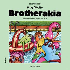 Brotherakia - Summer Color Brighter Days Coloring Book Μικρή Ολλανδέζα