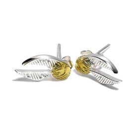 Carat Shop Harry Potter Golden Snitch Stud Earrings WES004