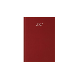 Ημερολόγιο Ατζέντα 2027 Ημερήσιο PVC Classic 12x17cm Μπορντώ