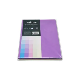 Metron Φωτ/Κό Χαρτί 160gr Χρωματιστό Α4 100Φ 5 Χρώματα Pastel