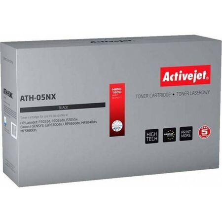 Activejet Toner Συμβατό HP CE505X Black (7.500 σελίδες)
