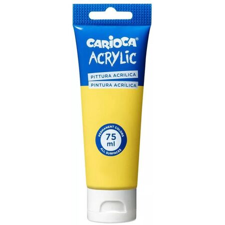 ΑΚΡΥΛΙΚΑ CARIOCA 75ML PRIMARY YELLOW