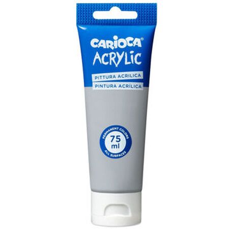 ΑΚΡΥΛΙΚΑ CARIOCA 75ML SILVER