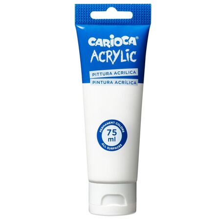 ΑΚΡΥΛΙΚΑ CARIOCA 75ML WHITE