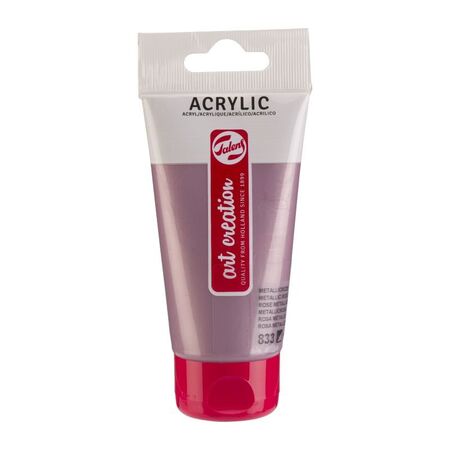 ΑΚΡΥΛΙΚΟ ART CREATION 75ML 833 ROSE ΜΕΤΑΛΛΙΚΟ
