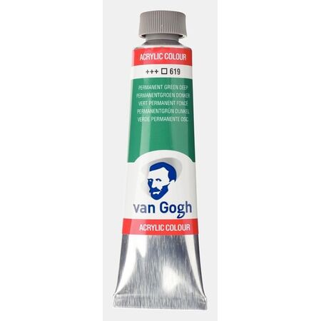 ΑΚΡΥΛΙΚΟ VAN GOGH 40ML 619 PERM. GREEN DEEP