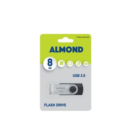 Almond 8GB Twister USB Stick 2.0