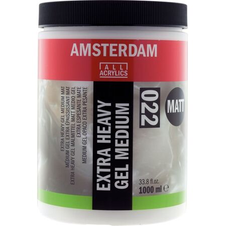 AMSTERDAM EXTRA HEAVY GEL 022 1000ML MEDIUM MAT
